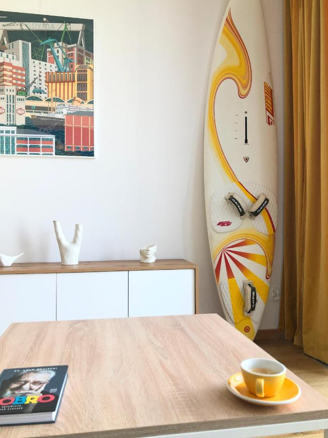 Tlusta Mewa Sea View Daire Gdynia Dış mekan fotoğraf