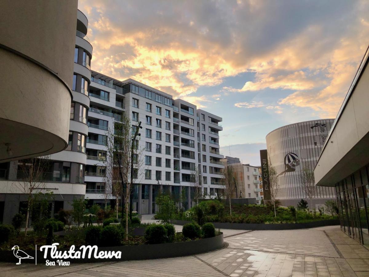 Tlusta Mewa Sea View Daire Gdynia Dış mekan fotoğraf