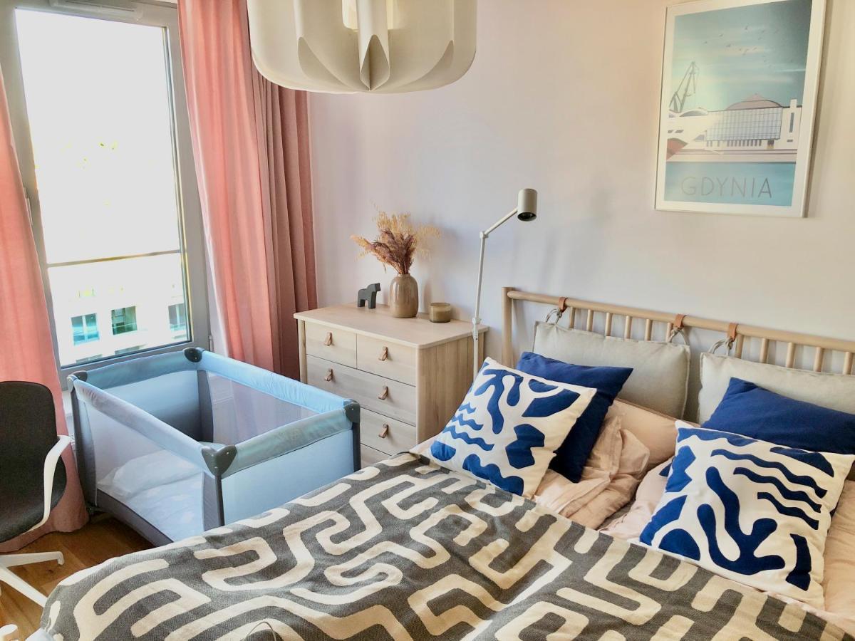Tlusta Mewa Sea View Daire Gdynia Dış mekan fotoğraf