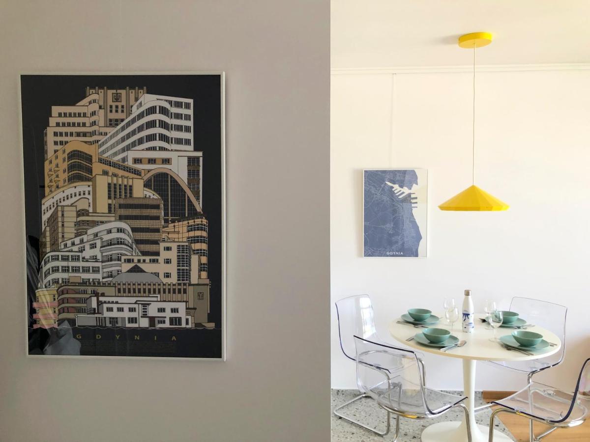 Tlusta Mewa Sea View Daire Gdynia Dış mekan fotoğraf